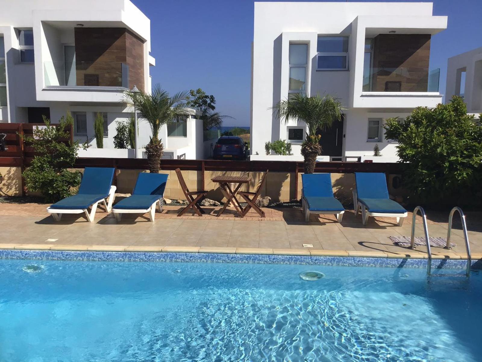 Carolyn Villa Is A Luxury 4-Bedroom Villa With Private Pool In Айя Напа Екстериор снимка